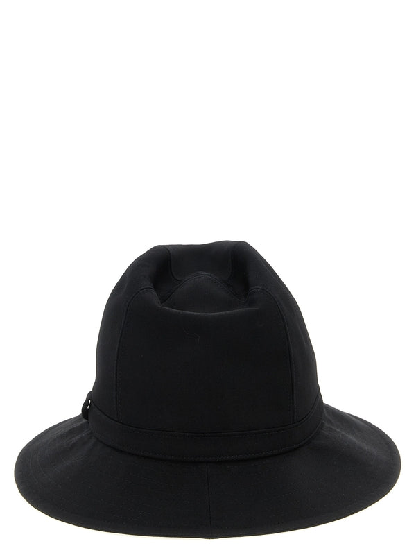 Yohji Yamamoto Black Bucket Hats