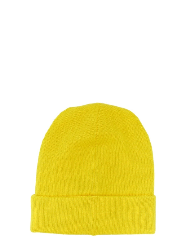 Alexander Mcqueen Yellow Beanies