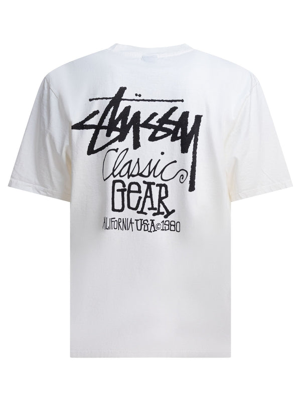Stussy White Half Sleeve