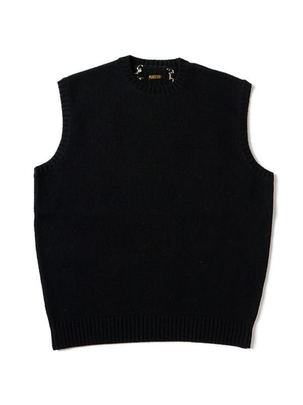 5g Wool Bone Knit Vest