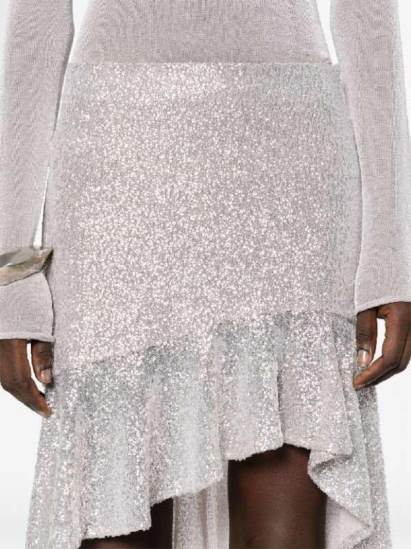 Glitter
  Asymmetric Skirt