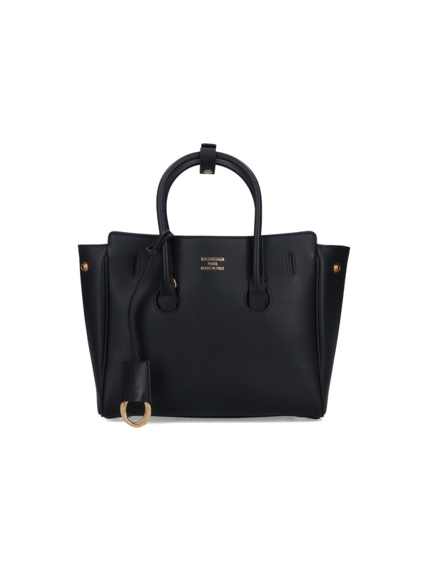Balenciaga Hampton Mini Black Tote Bags
