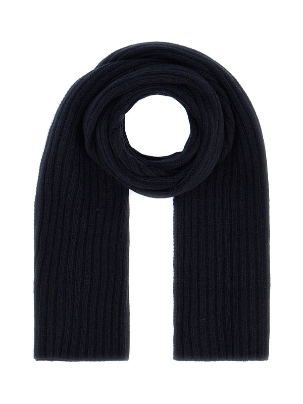 Peuterey Navy Wool Mufflers