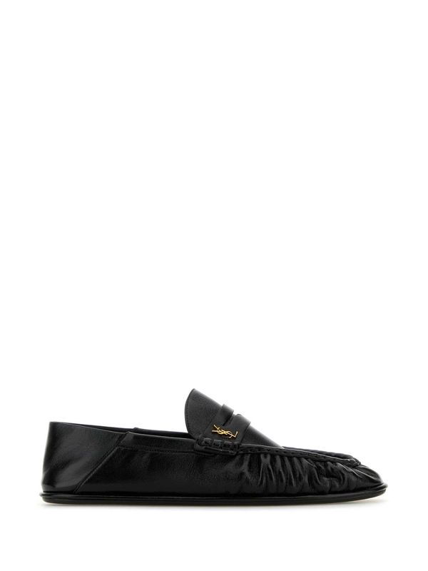 Cassandra Logo Leather Penny
  Loafers