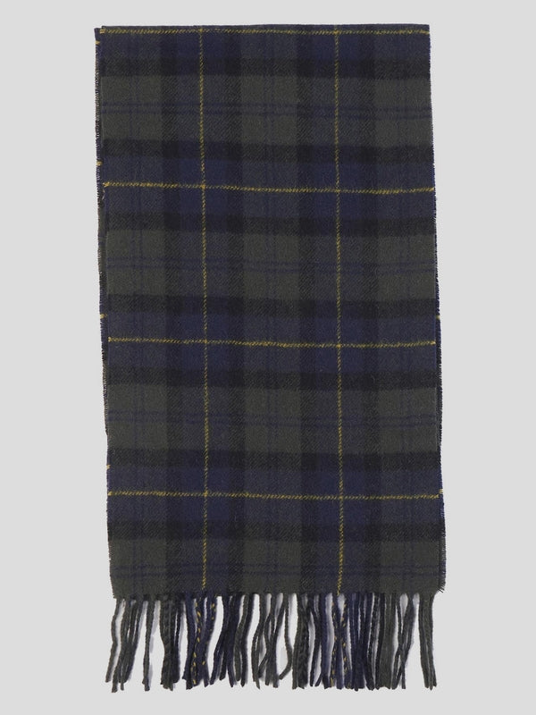 Tartan Check Wool Scarf