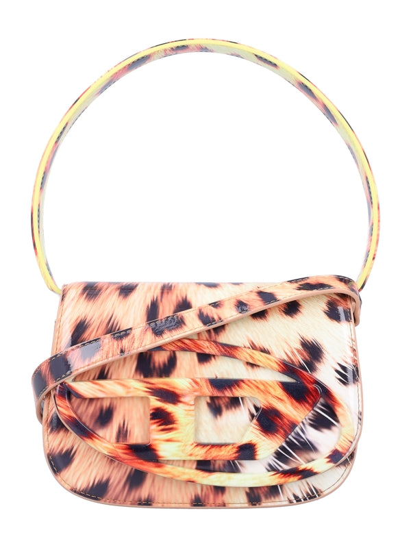 1dr Glossy Cheetah Shoulder Bag