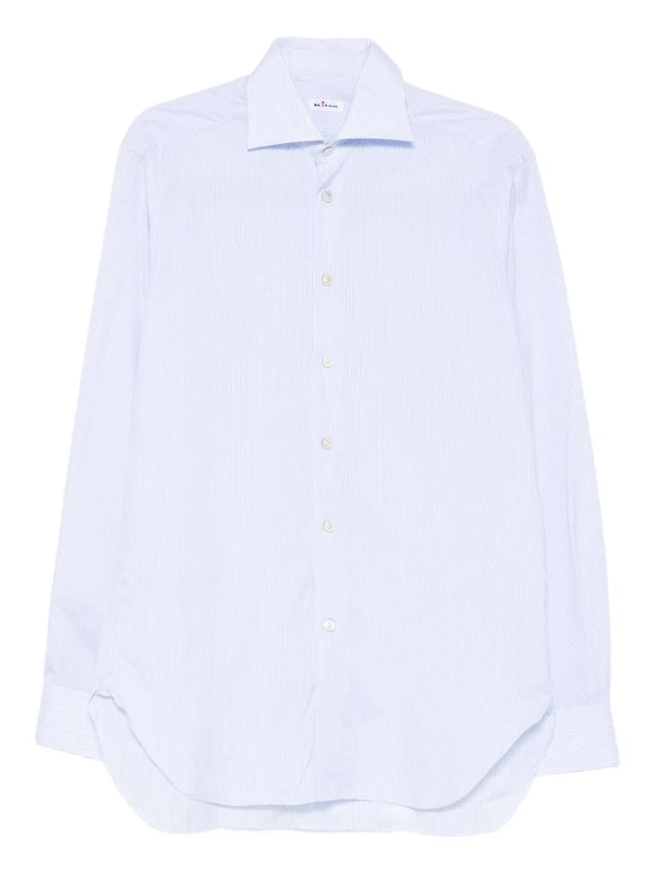 Kiton Blue Shirts