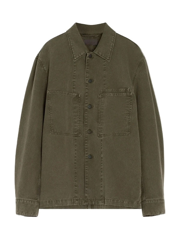 Workwear Over Denim Shirt