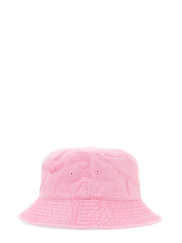 Logo Detail Cotton Bucket Hat