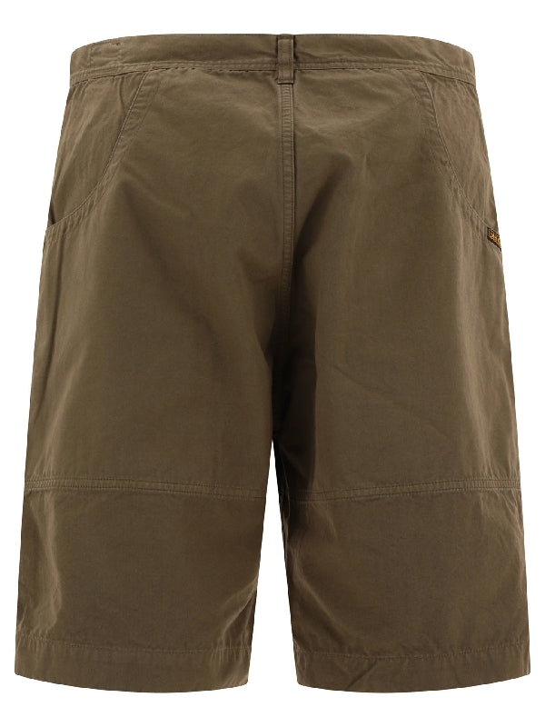 Utility Pocket Cotton Bermuda Shorts