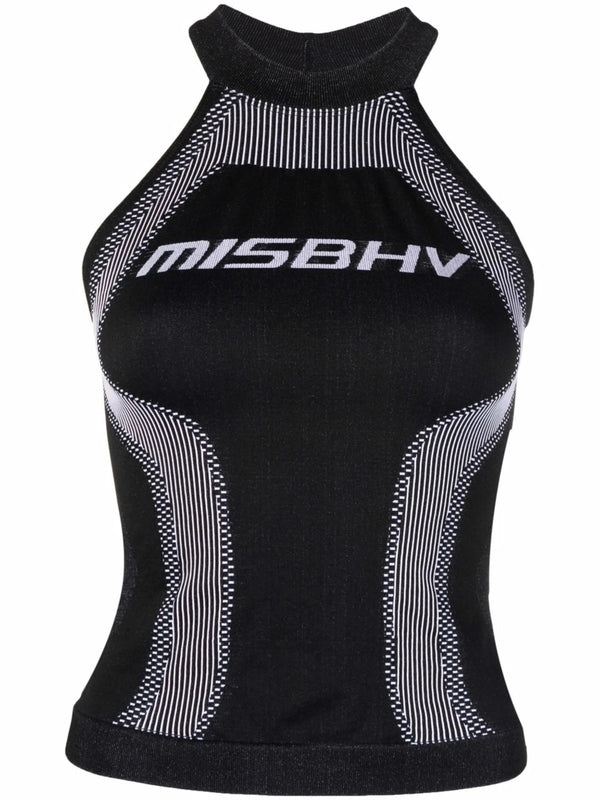 Misbhv Black Sleeveless Top
