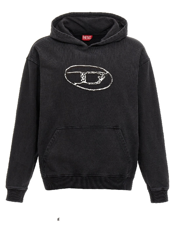 S Boxt Q7 Logo Cotton Hoodie