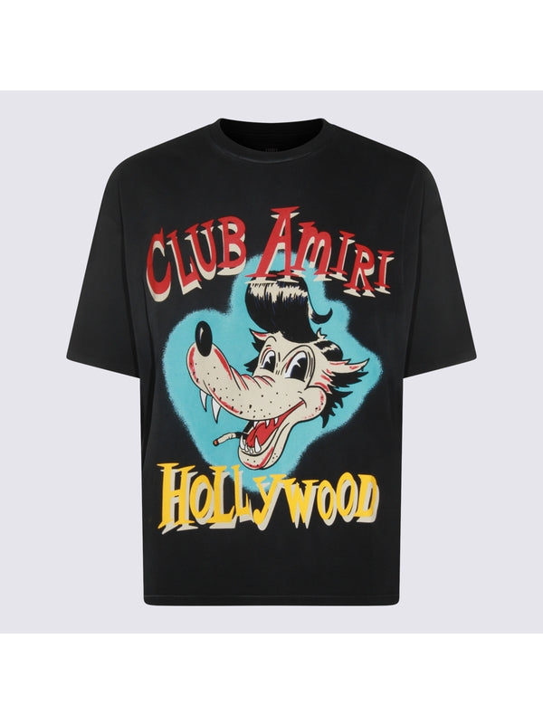 Amiri Black Half Sleeve