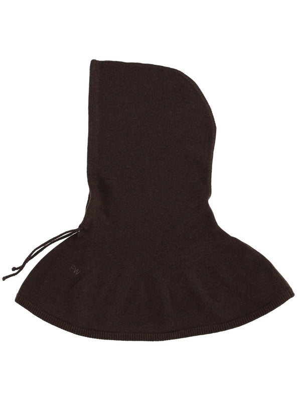 Paloma-Wool Brown Wool Mufflers