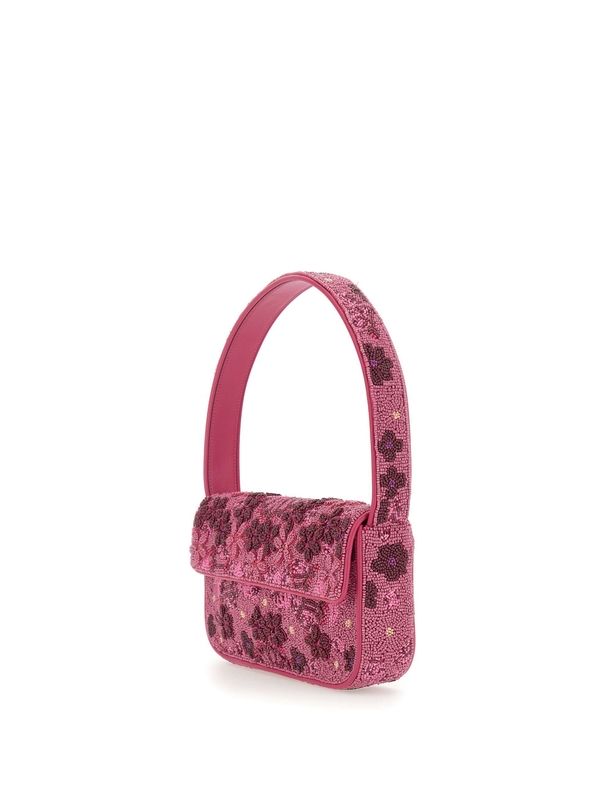 Tommy Bead Flap Shoulder Bag