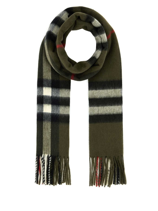 Check Pattern Cashmere Muffler