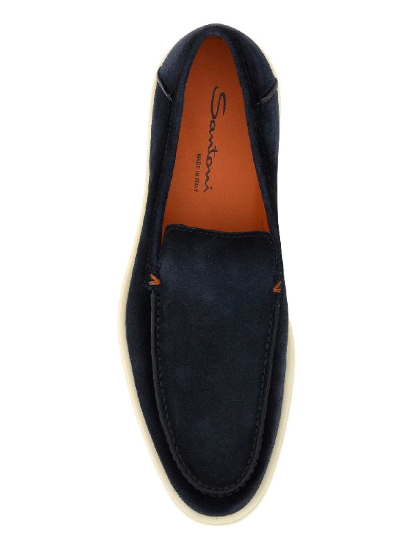 Almond Toe Suede Loafers