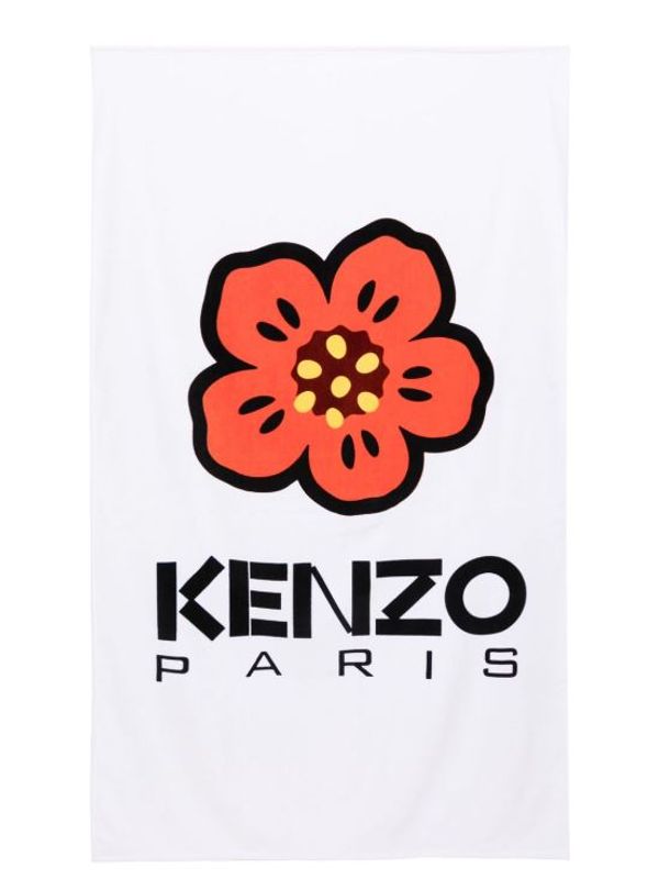 Bokeh Flower Cotton Beach Towel