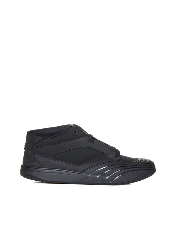 Skade Black Low Top Sneakers