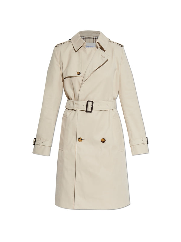 Belt Detail Midi Trench Coat