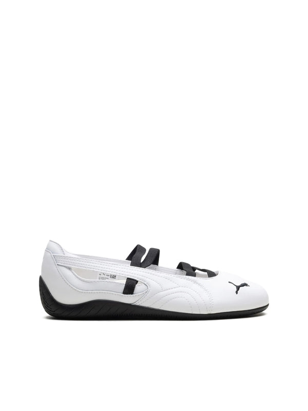 Puma White Low Top Sneakers