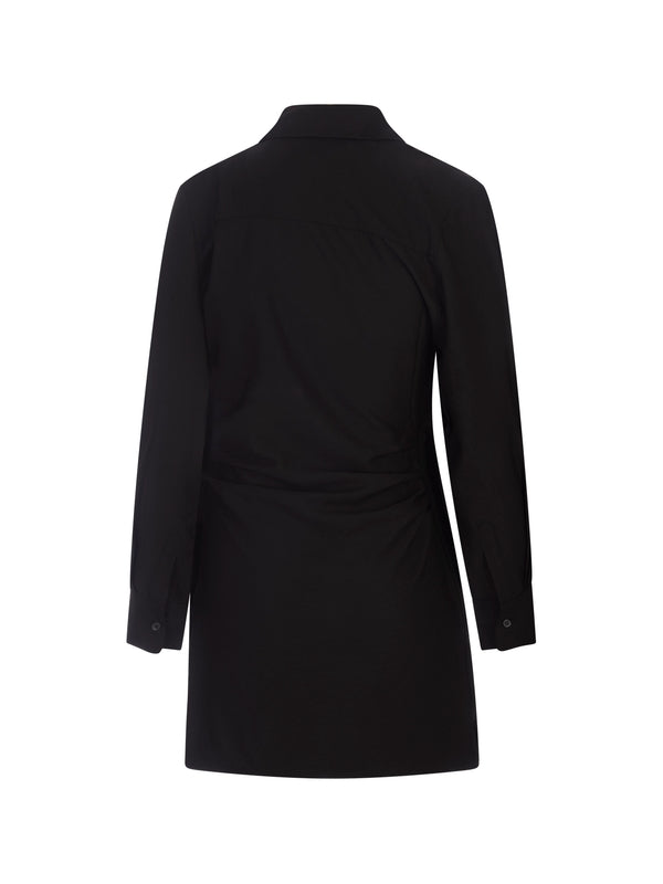 Baia Drape Shirt Dress