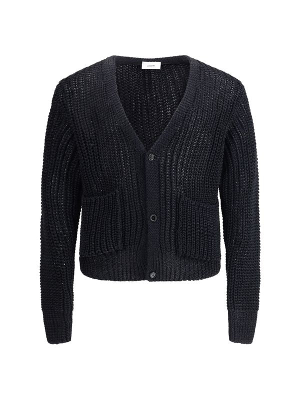 Pocket Detail V-neck Cardigan