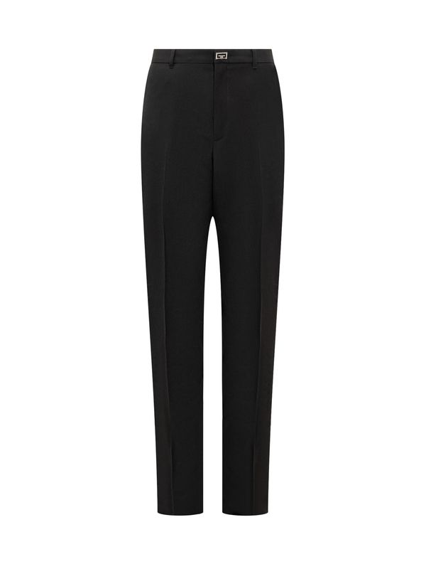 2g Clip Detail Wool Tailored Pants