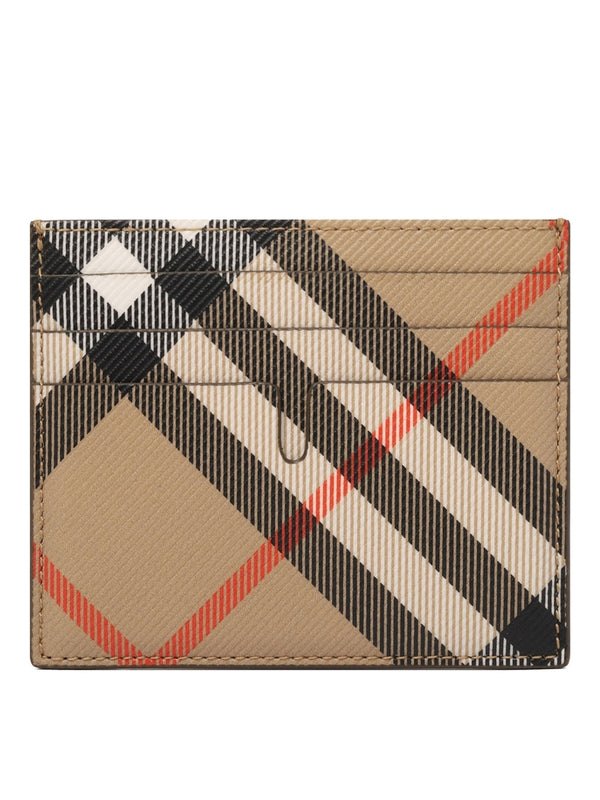 Burberry Beige Card Wallet