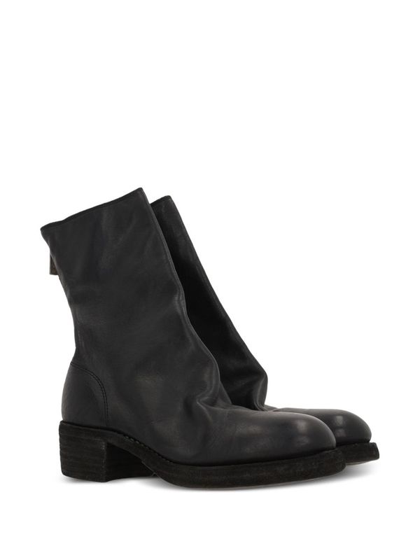 Guidi Black Ankle Boots