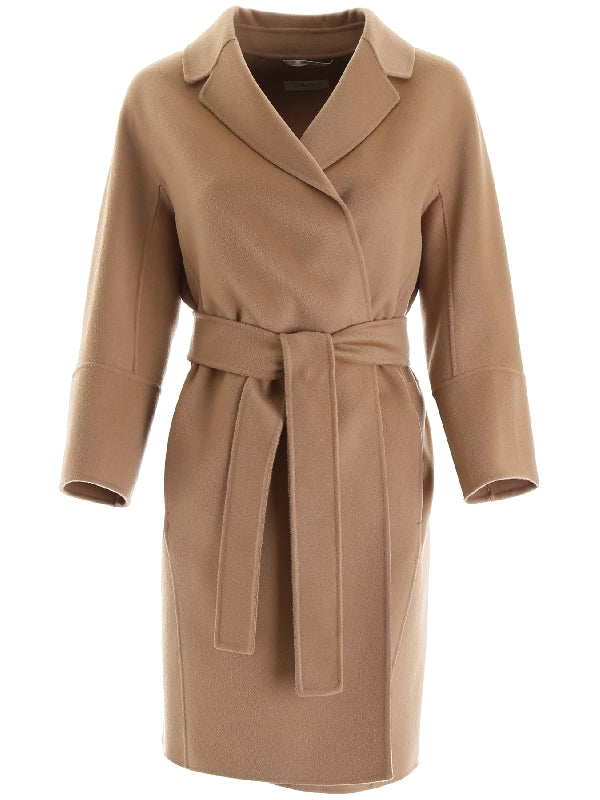 Arona Belted Wool Coat - Jente