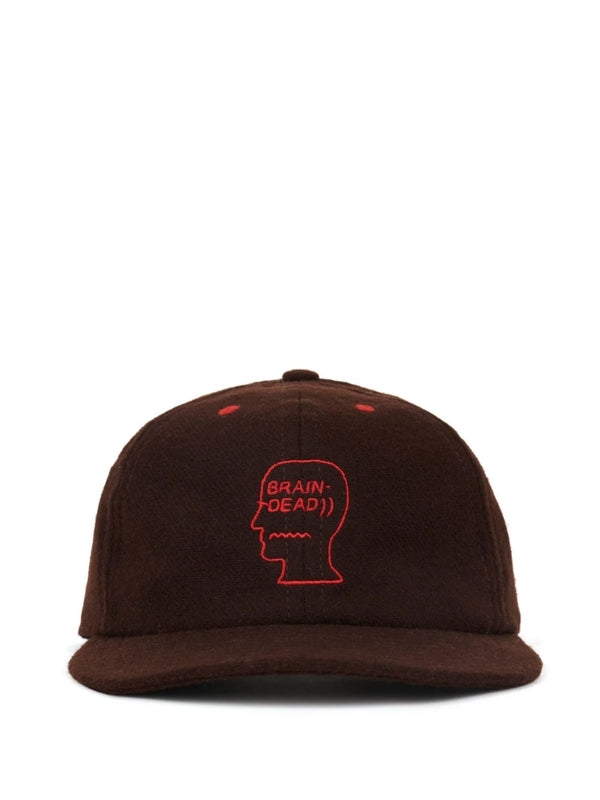 Brain Dead Burgundy Cap