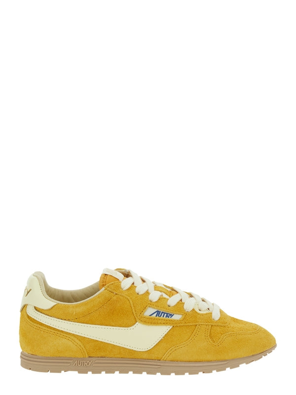 WINDSPIN Suede Low Top Sneakers
