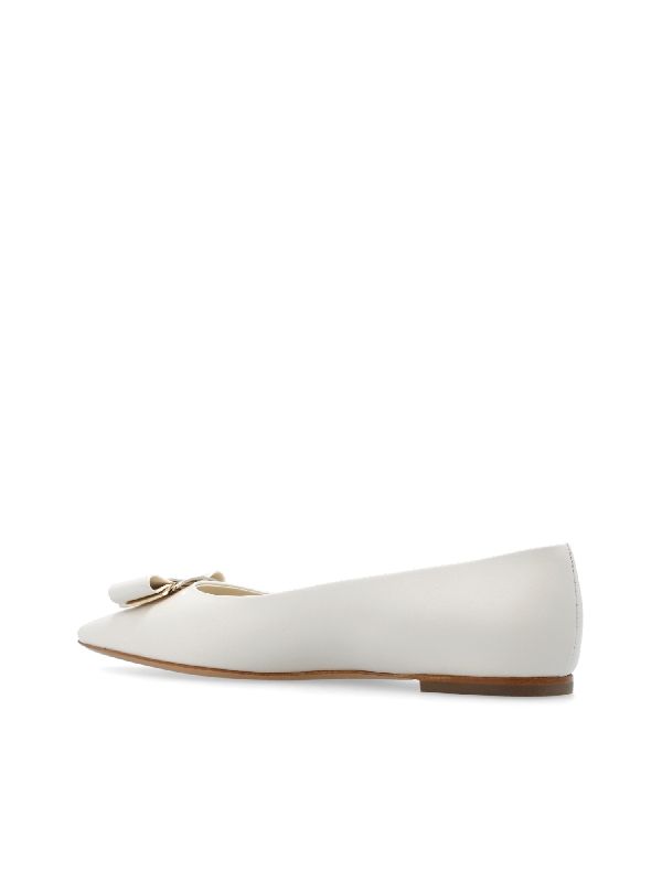 Zea Bow Leather Flats