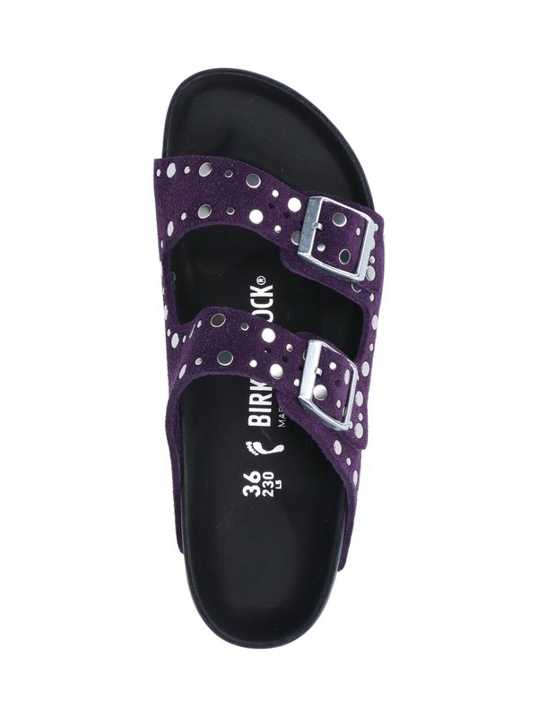 Arizona Stud Accent Suede Sandals