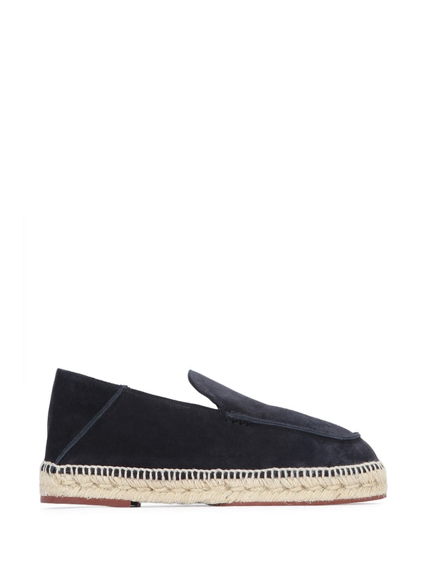 Loro Piana Navy Espadrilles