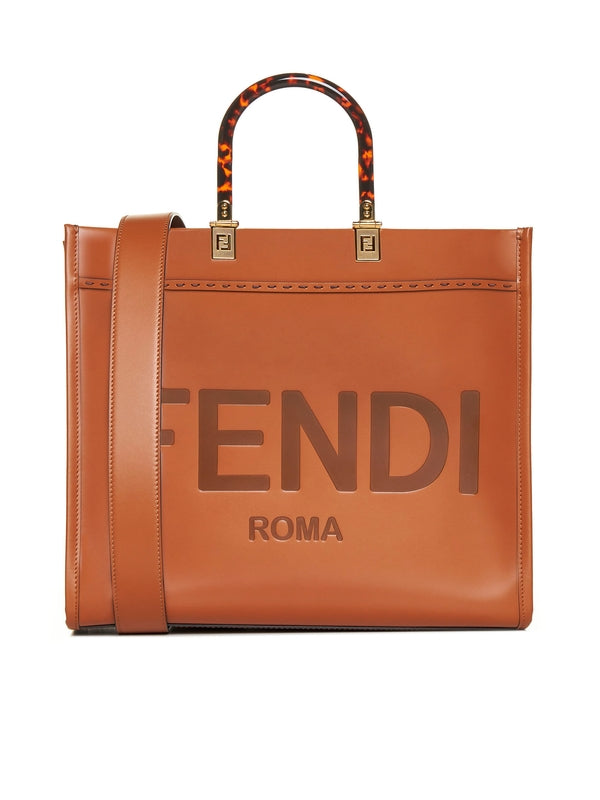 Sunshine Leather Medium Tote
  Bag