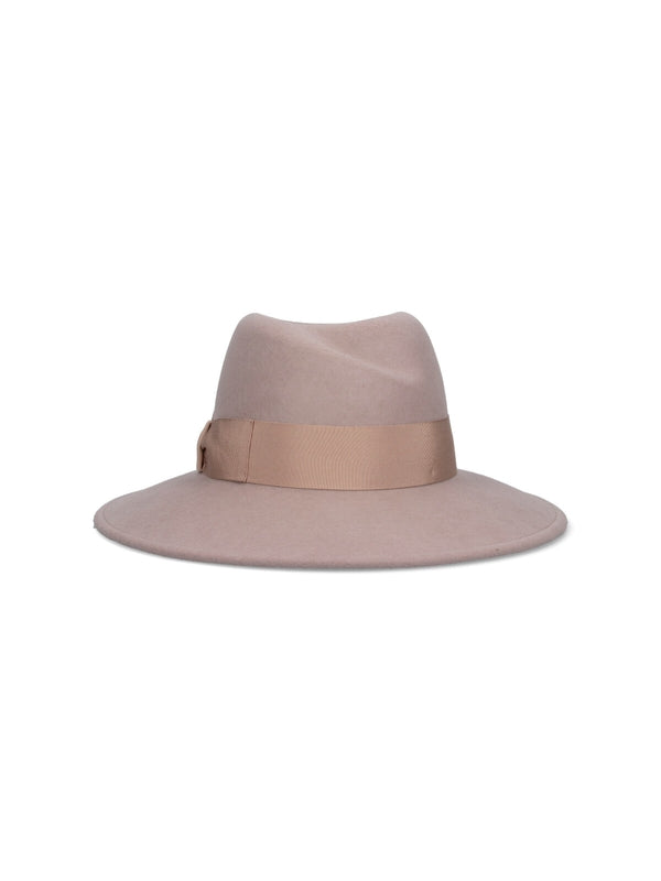 Logo Band Wool Fedora