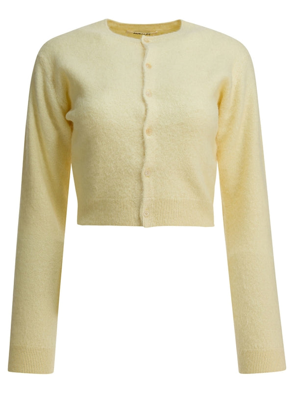 Auralee Yellow Cardigans