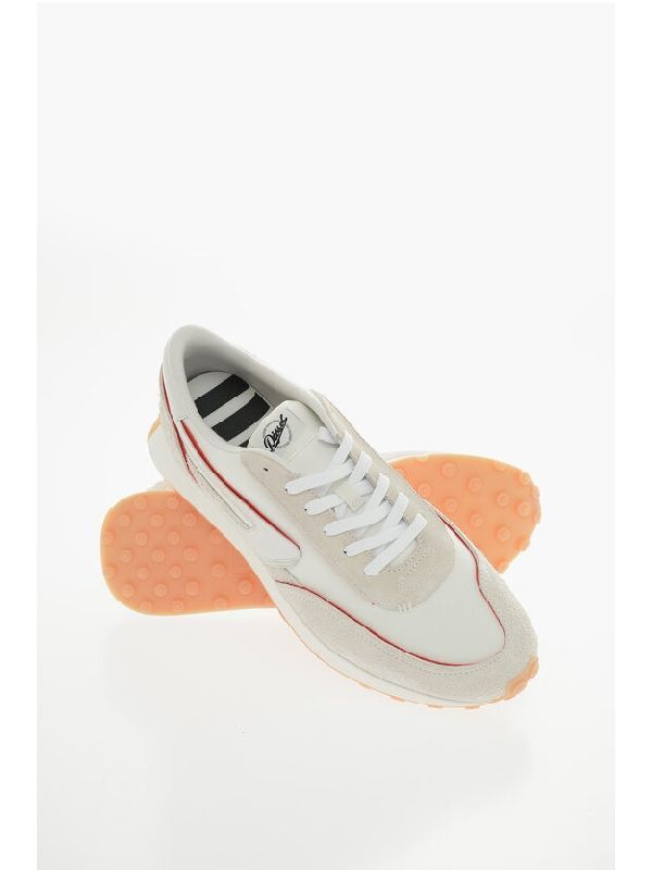 S レーサー ロゴ ロートップ スニーカー