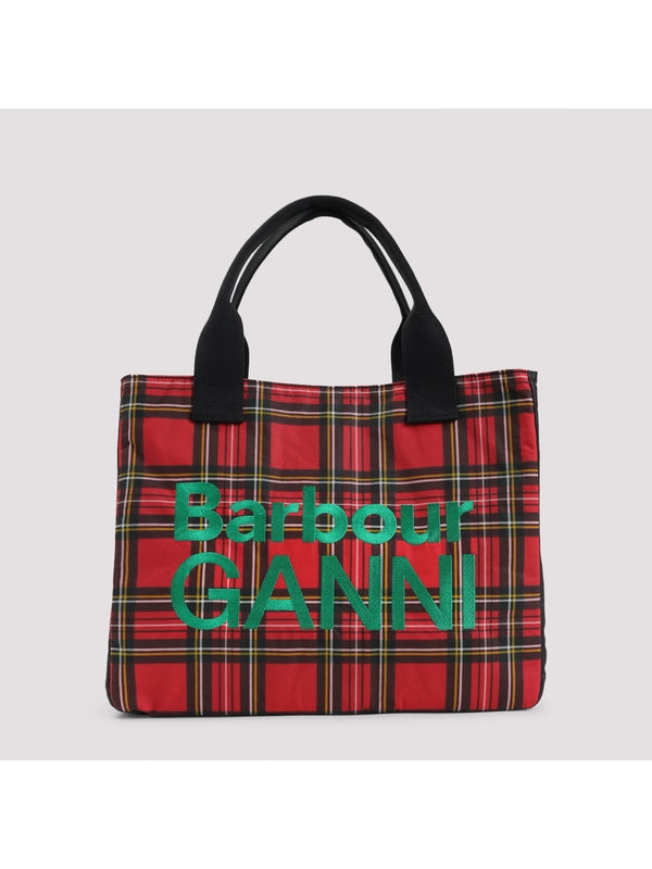 Barbour Red Tote Bags