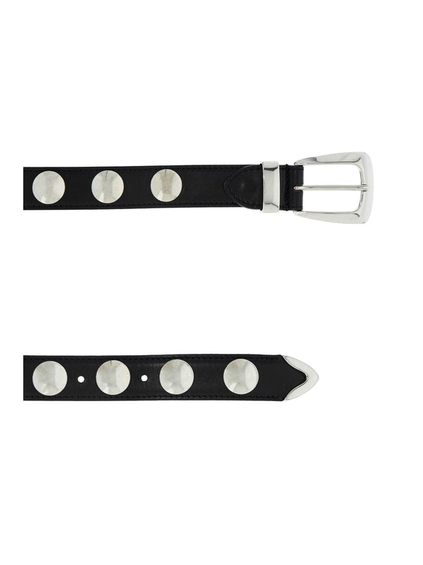 Benny Studded Leather Belt