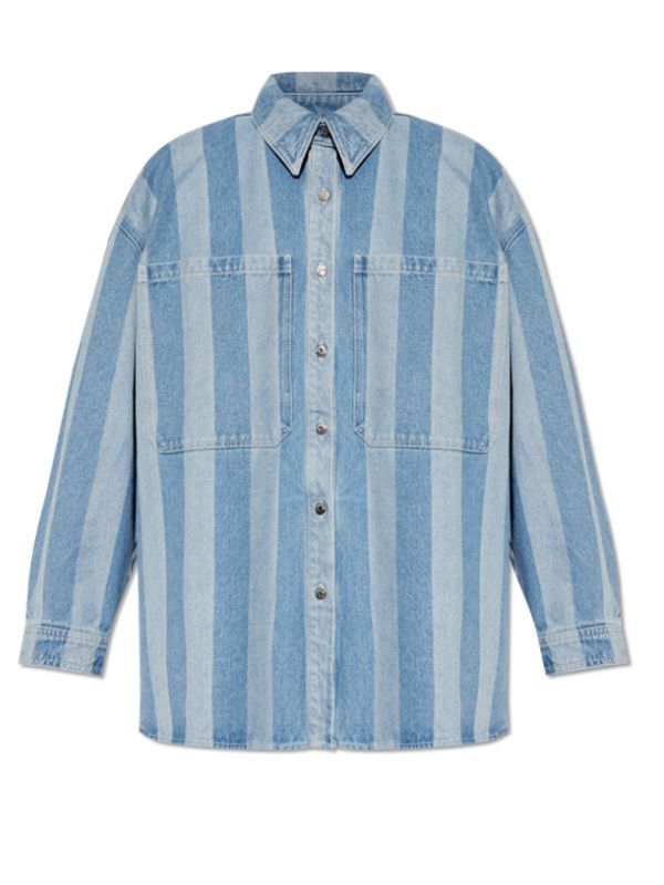 Beaux Stripe Denim Shirt