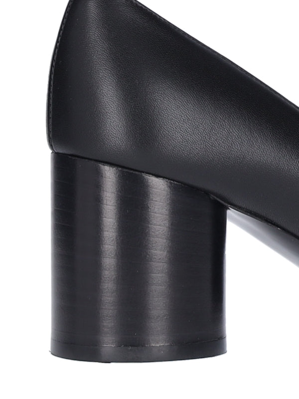 FERRAGAMO - Double Bow Leather Pumps Heels - Jente