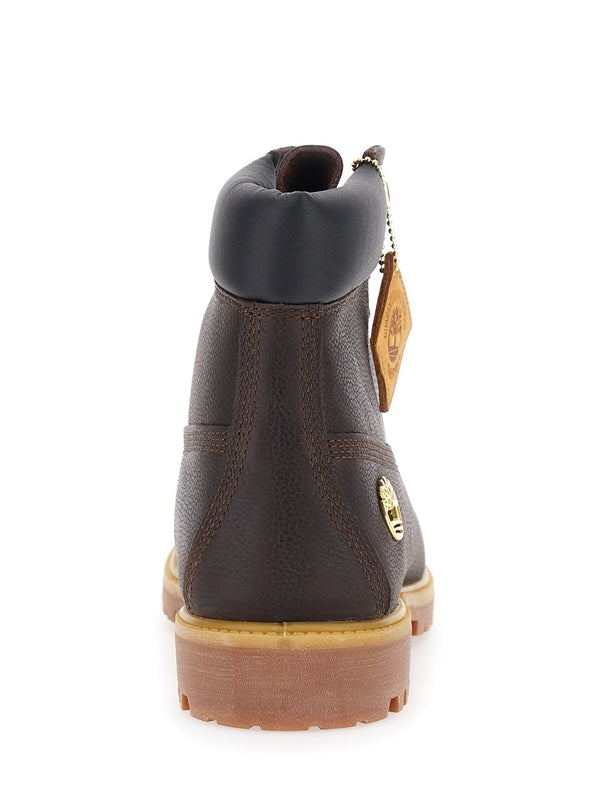 Timberland Brown Lace-Up Boots