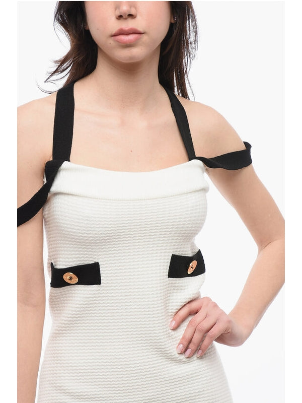 Patou White Mini Dress