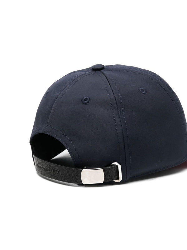 Alexander Mcqueen Navy Ball Cap