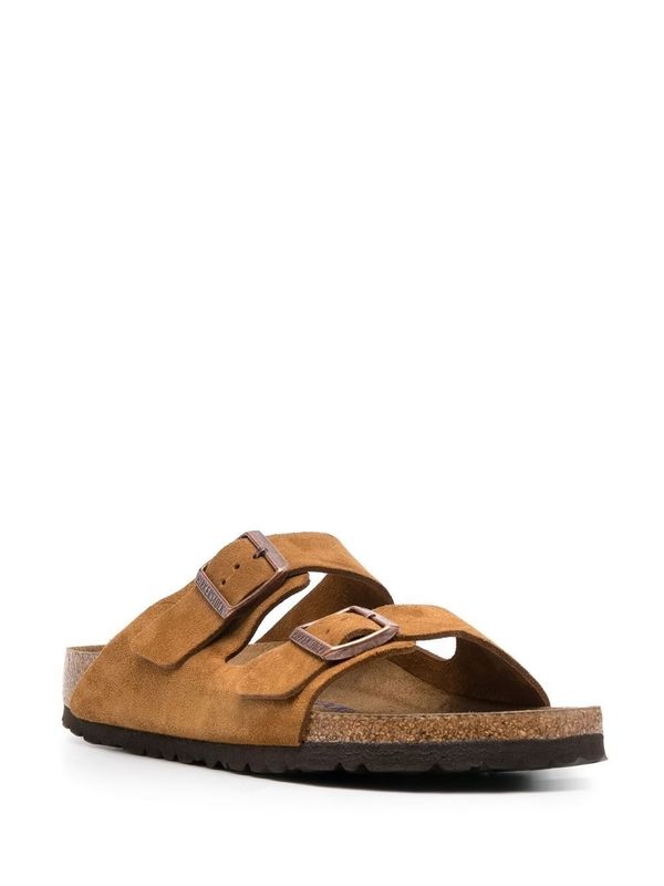 Arizona Strap Suede Sandals