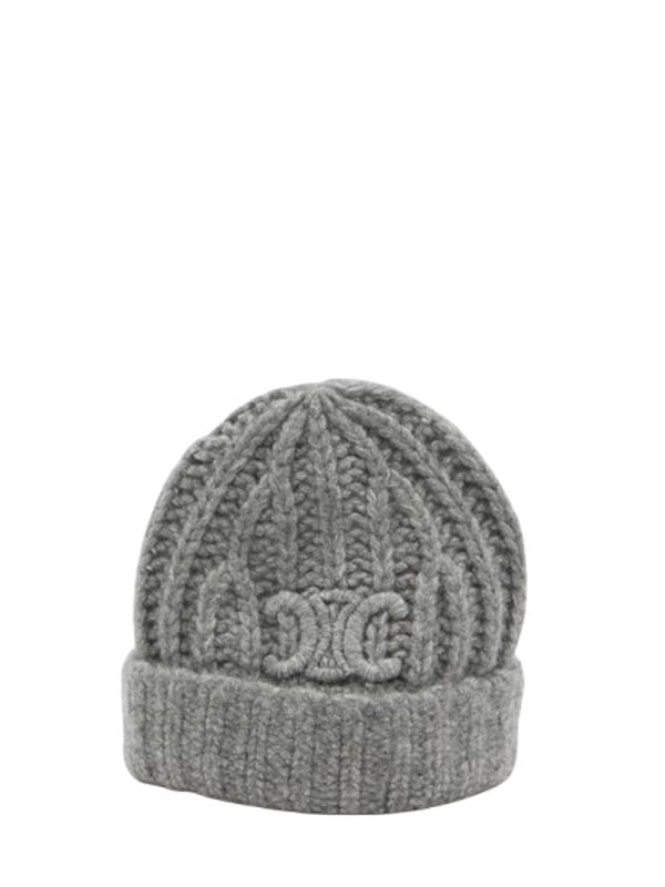 Trioppe Logo Cashmere Blend Beanie