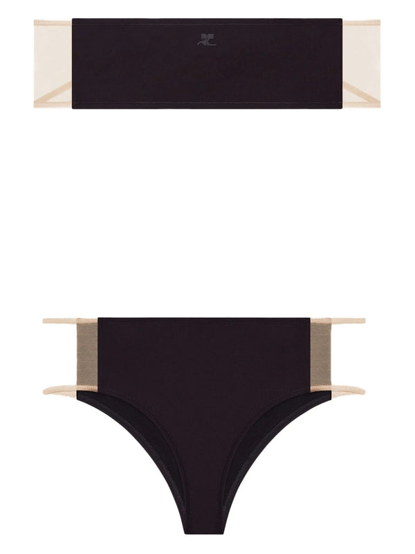 Courrèges Black Beachwear